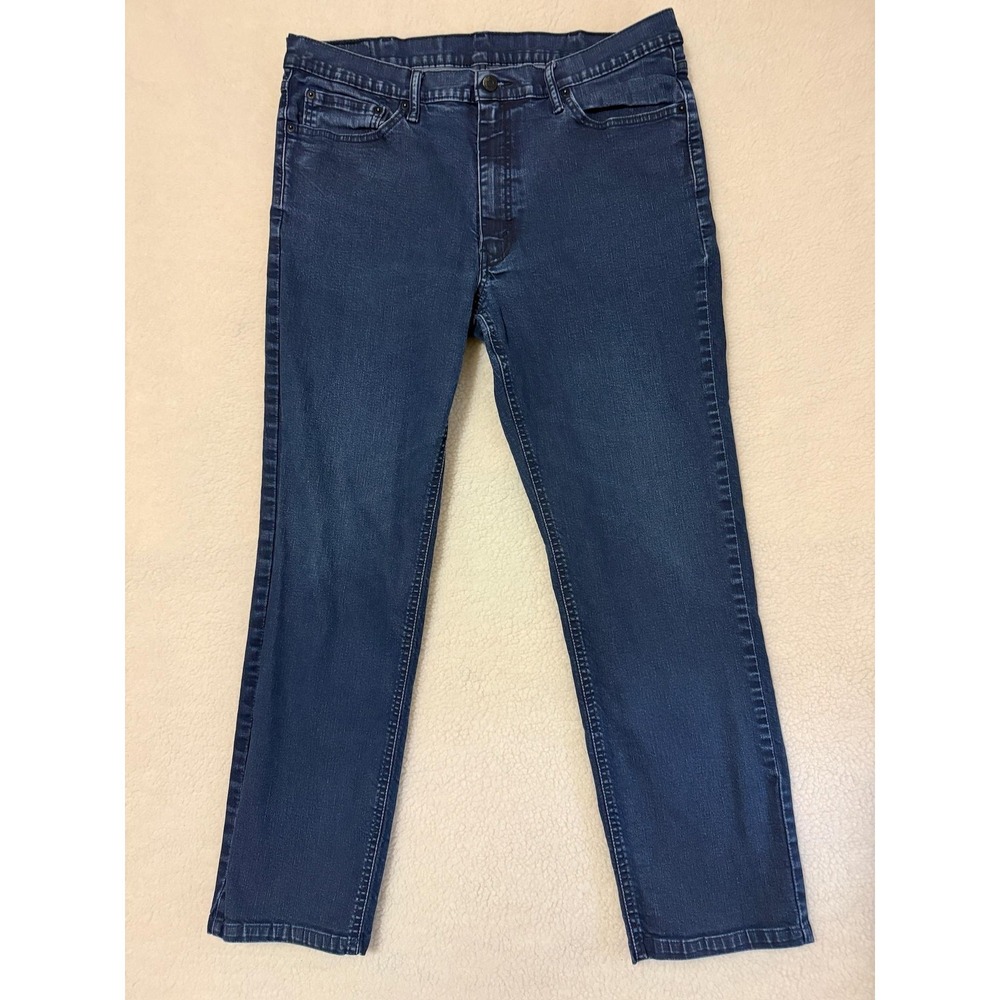 Levis 541 Athletic Taper Jeans Mens 38x30 Blue Medium Wash Stretch Denim Pants